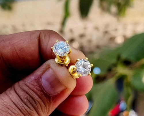 2ct round cut - lab, created