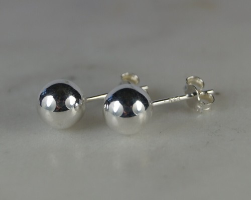 925 sterling silver 4mm round - silver,