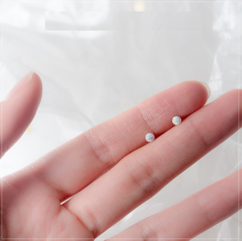 S925 sterling silver tiny - silver,