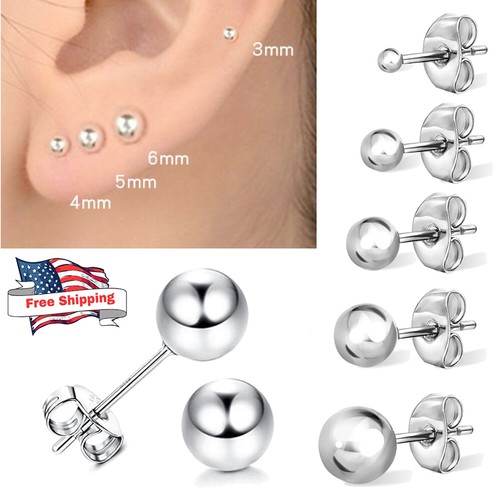 Hypoallergenic stainless steel - stainless,