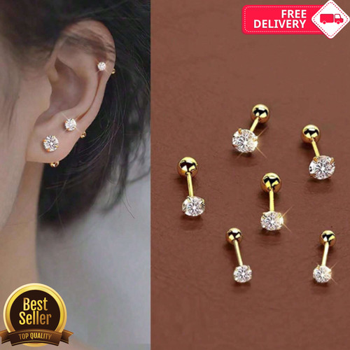 Stud earrings set titanium - earrings,