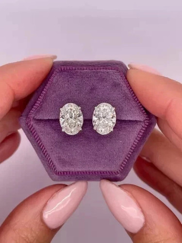 4ct oval cut - cut, created