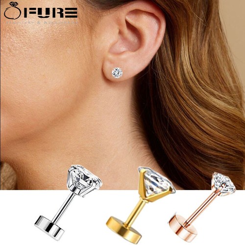 Pcs stud women - men, earrings