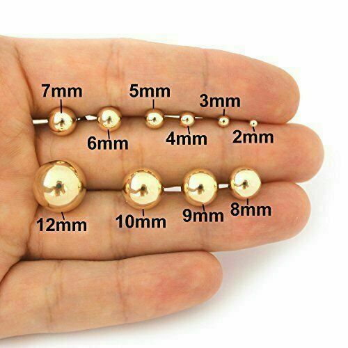 14k gold plated - 14k, ball
