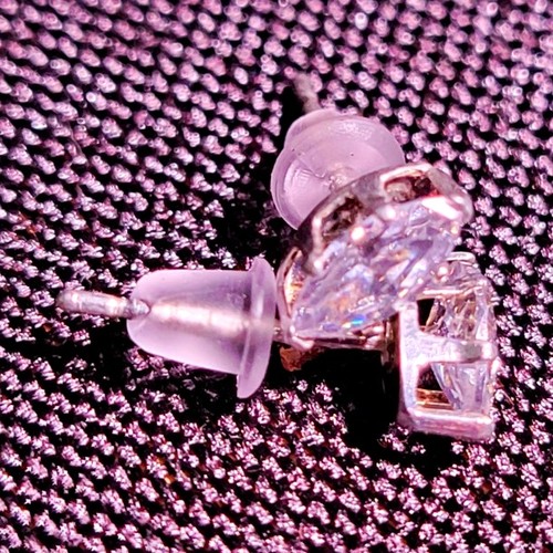 Marquise clear crystal stud - clear,
