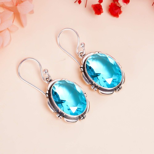 Blue topaz 925 - topaz, sterling