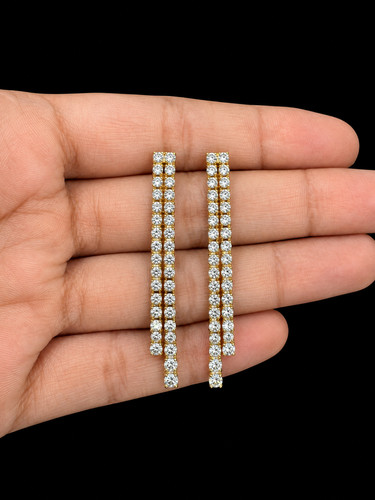 Round cut simulated diamond - round,