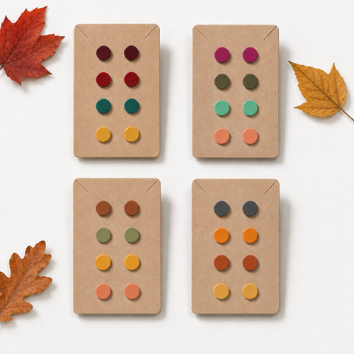 Autumn stud earrings set - stud,