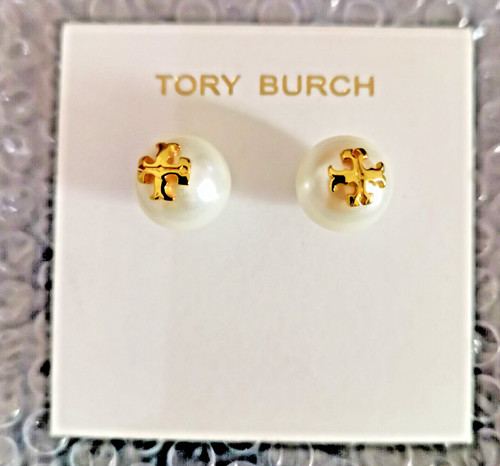 Authentic tory burch whitelogo - authentic,