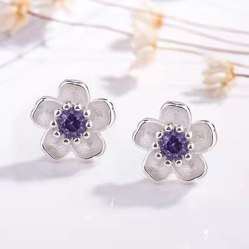 925 sterling silver purple - silver,
