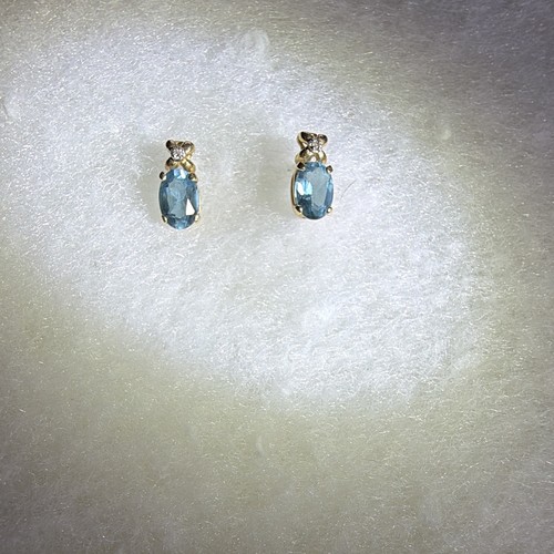 14k blue topaz with - topaz,