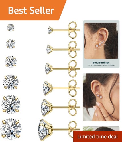 Pairs hypoallergenic 14k - 6,