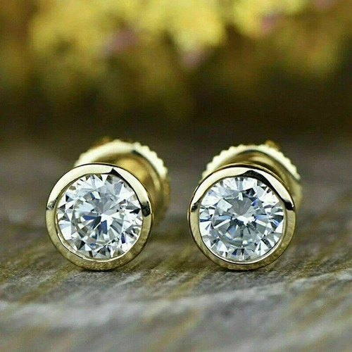 Round lab created - ct, diamond