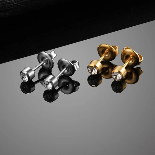 Hypoallergenic gold cubic - hypoallergenic,