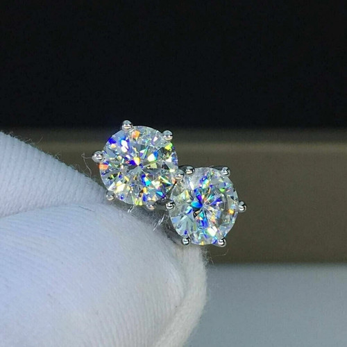 2ct round cut lab created - round,