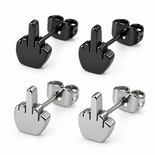 Pairs punk stainless - 2,