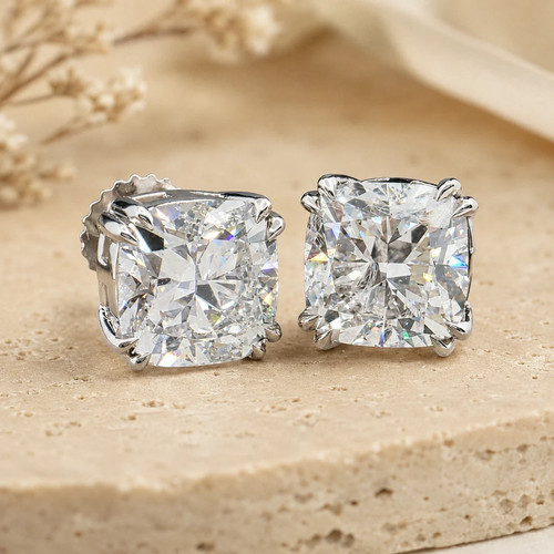 3ct cushion cut natural - cushion,