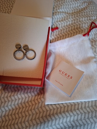 Gorgeous guess silver earrings - gorgeous,