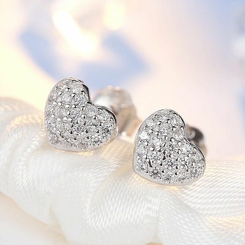 925 sterling silver crystal - silver,