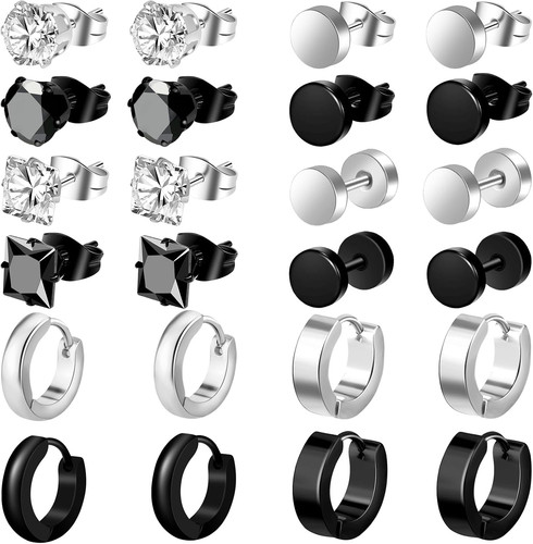 Pairs black earrings for - pairs,