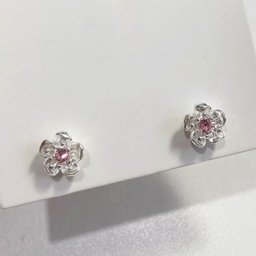 Women sparkly pink zircon - sparkly,