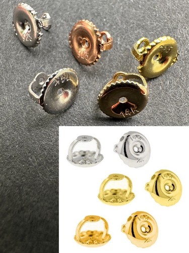 Screw back earrings - back,
