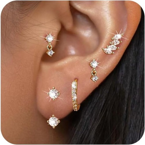 Pairs 14k gold stud - 14k,