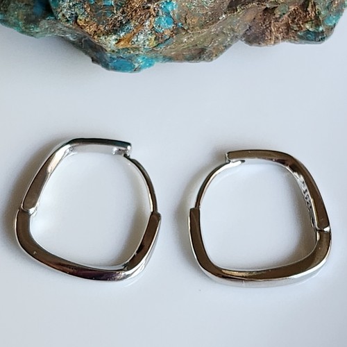 925 sterling silver hoop - sterling,