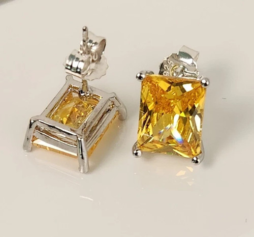 4ct emerald cut lab created - 4ct,