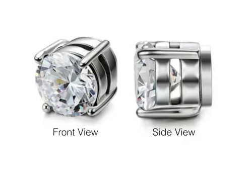 Magnetic cubic zirconia - cubic,