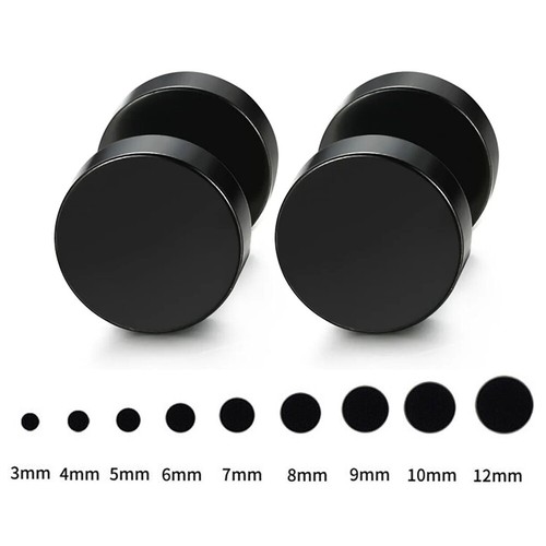 Flat back stainless - back, stud